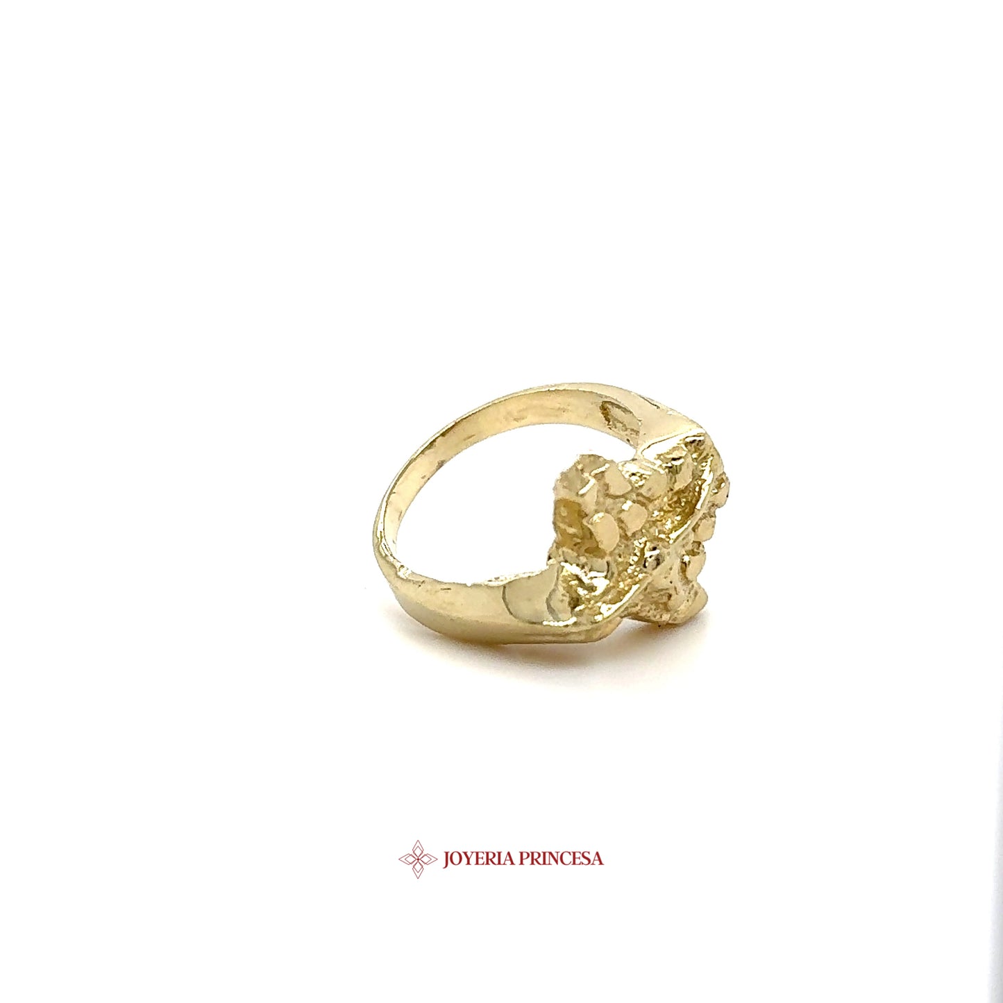 Anillo Texas Longhorn Nugget 14K
