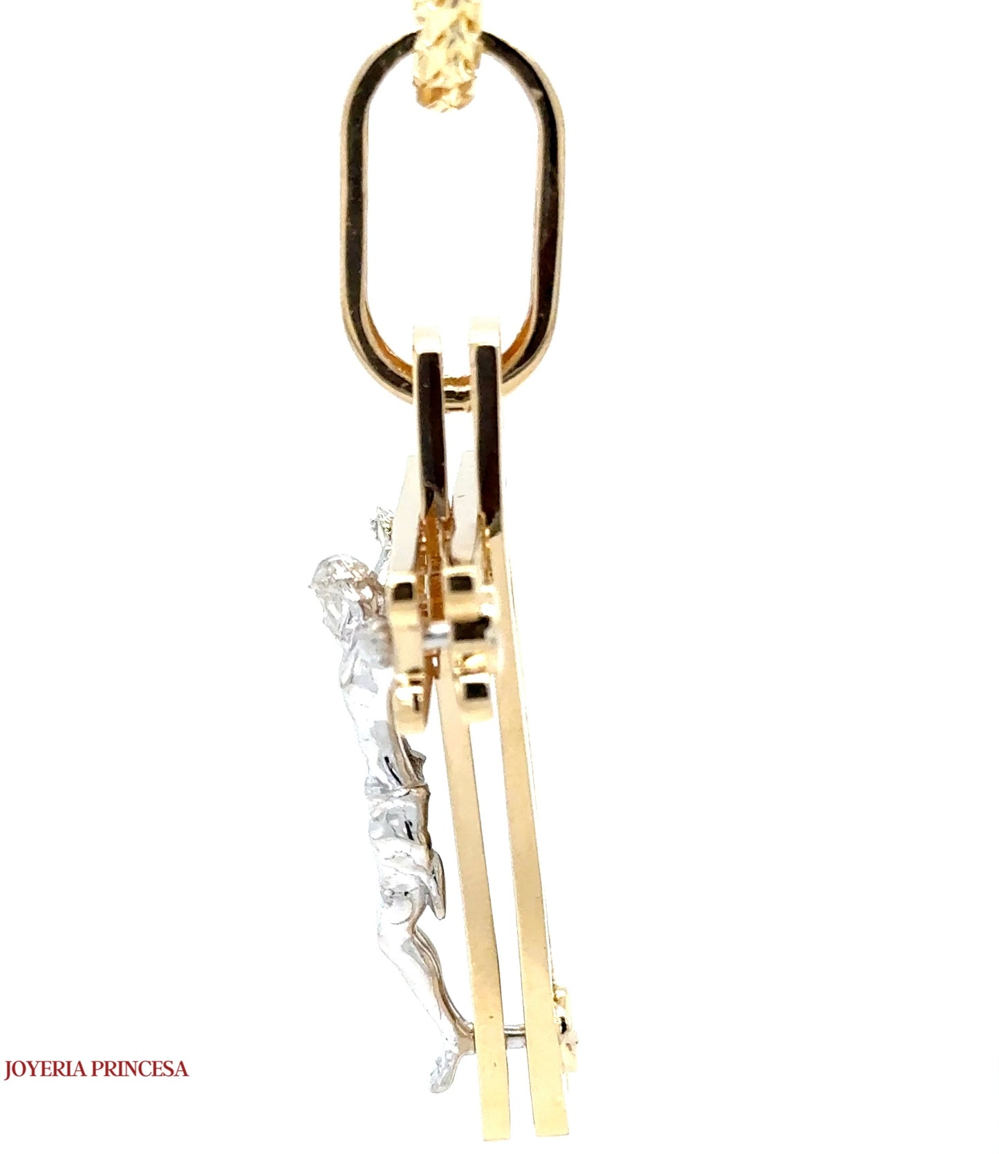 Colgante Crucifijo Jesucristo 14K