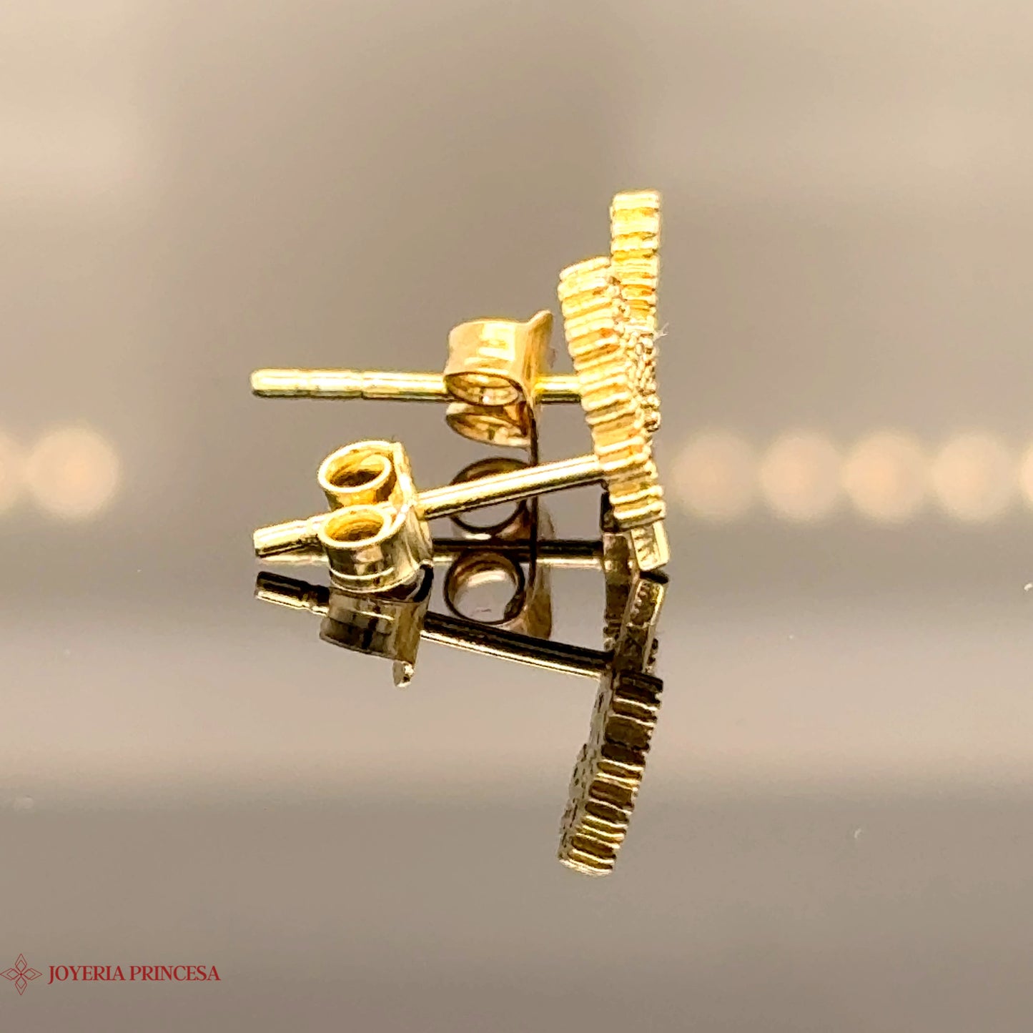 Aretes Árbol 14K