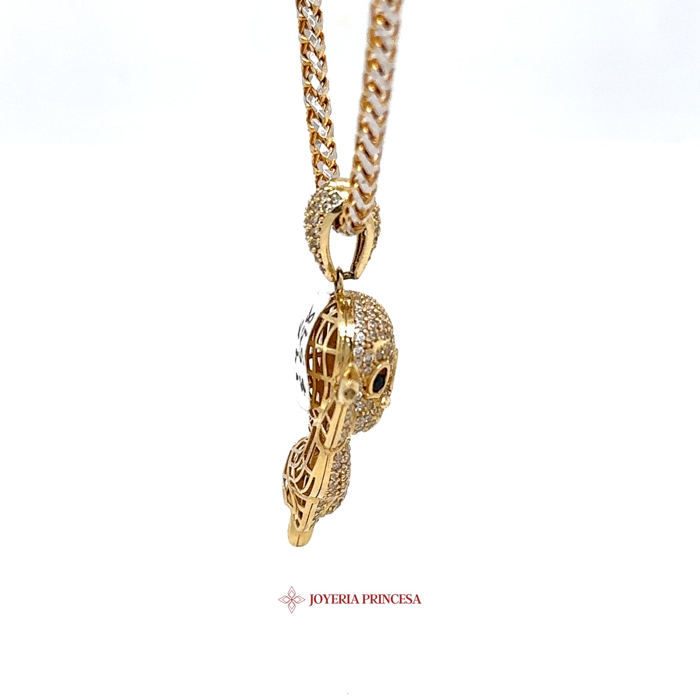 Colgante Casper de oro de 14 quilates