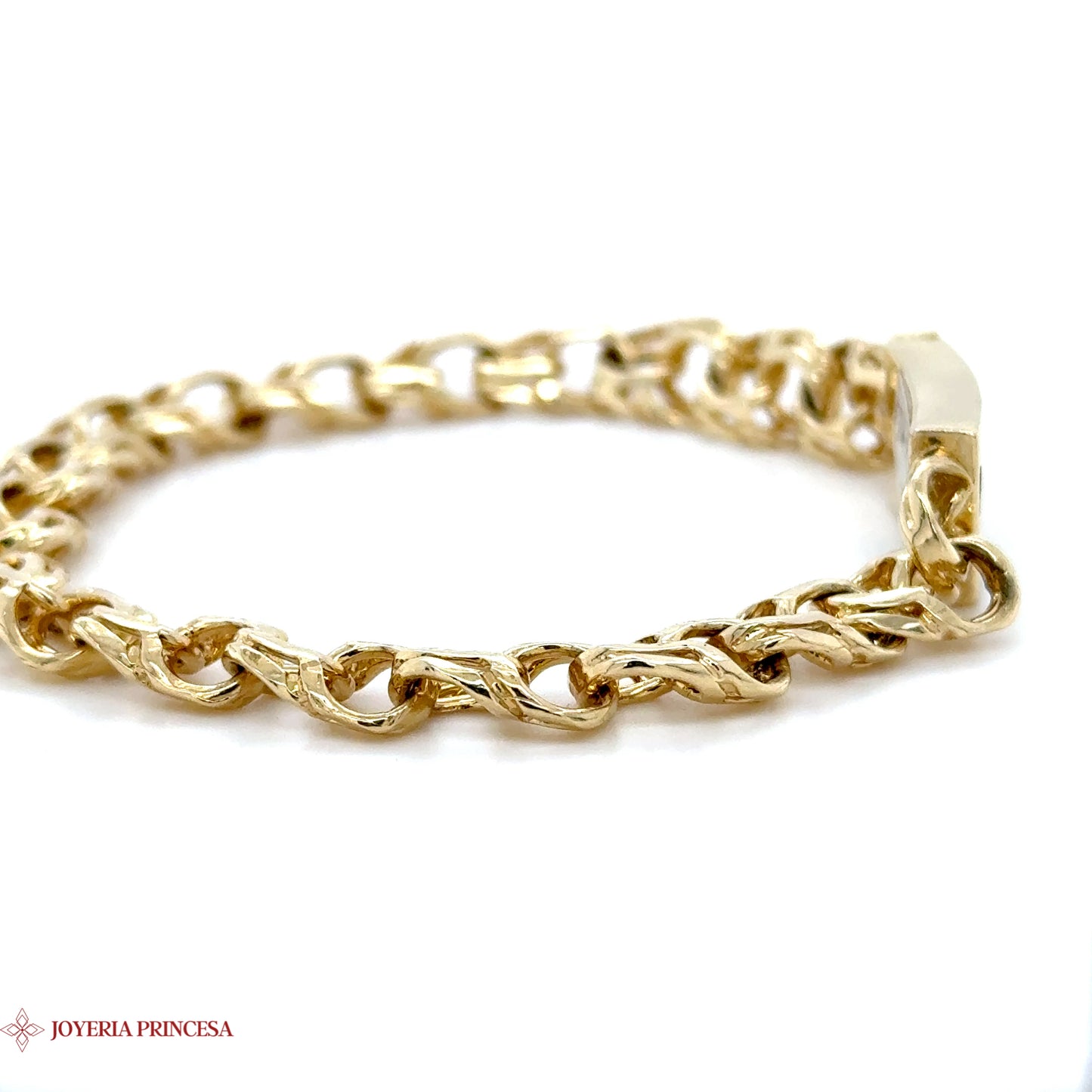 14K Gold Chino Link Bracelet