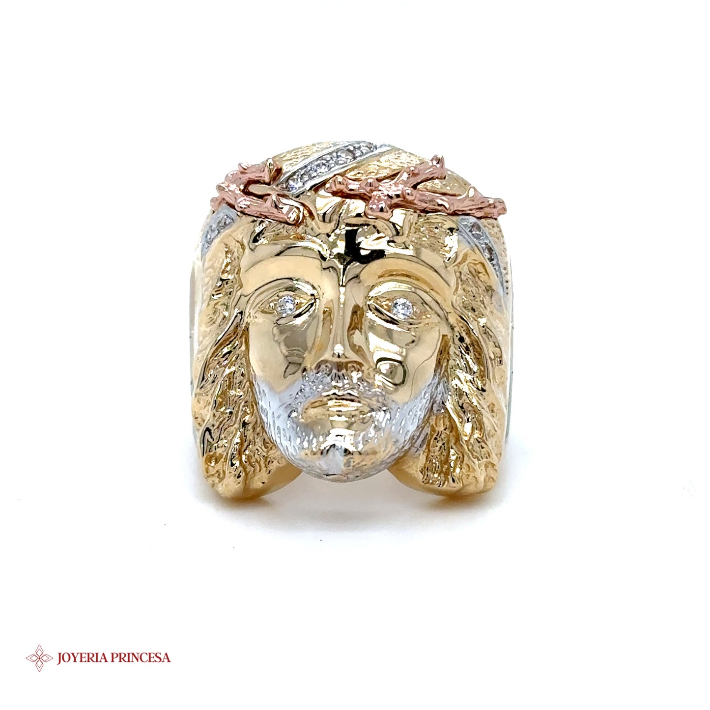 Anillo Jesús 14K
