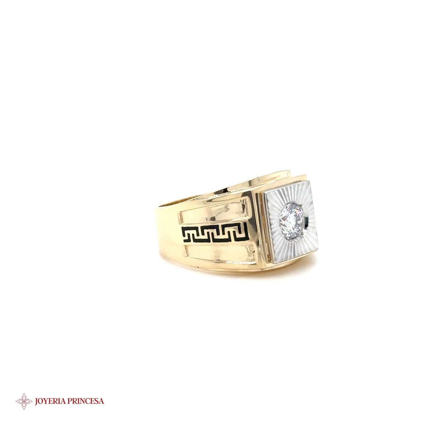 Lujoso Llavero Griego 14K