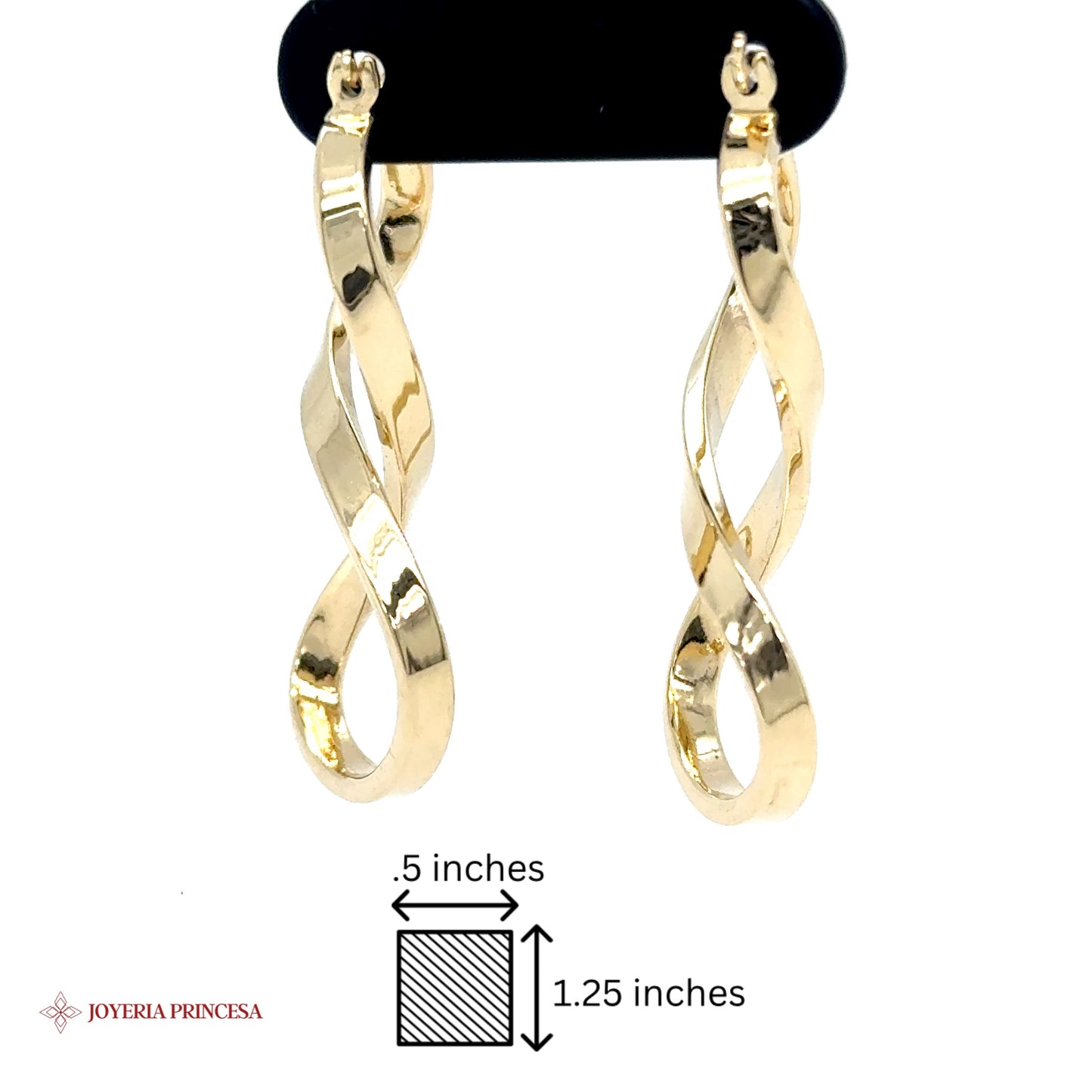 Aretes Infiniti 14K