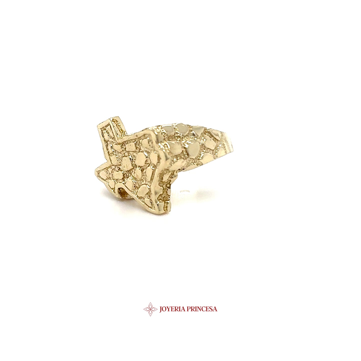 Anillo Texas Nugget 14K