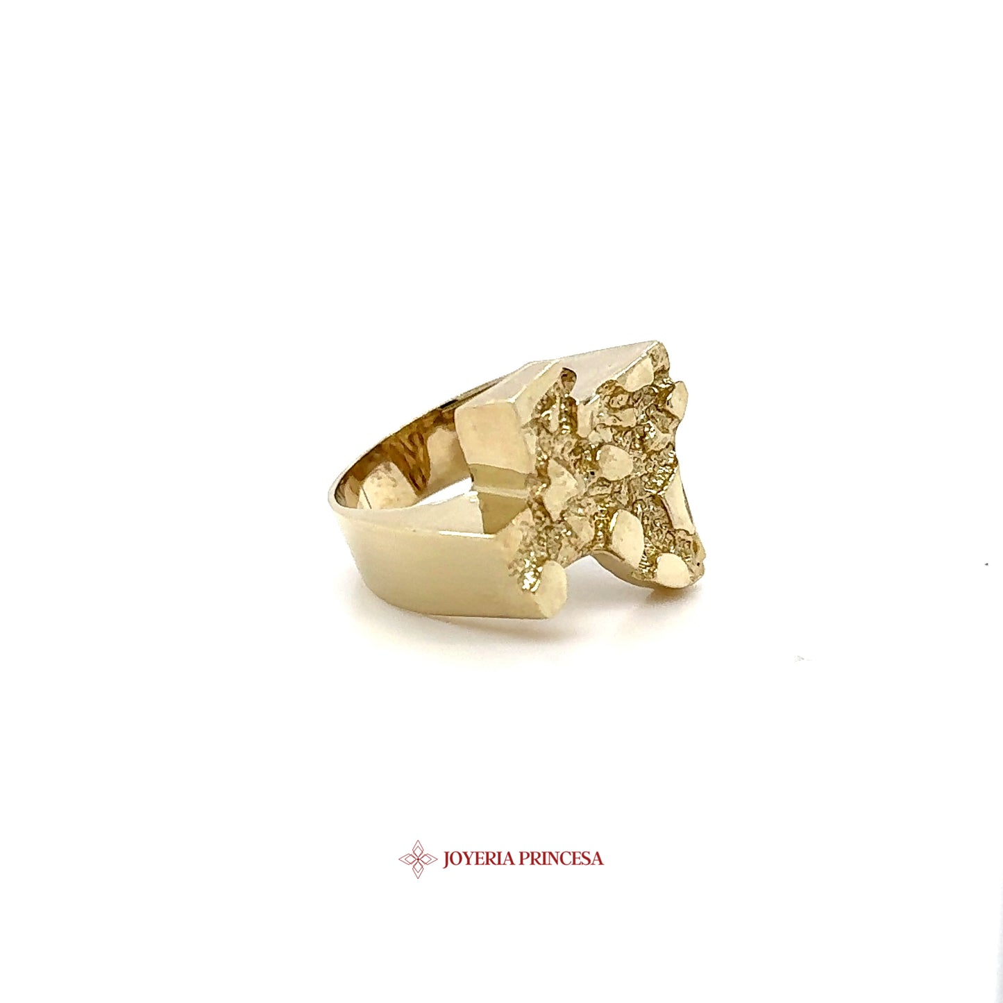 Anillo Texas Nugget 10K