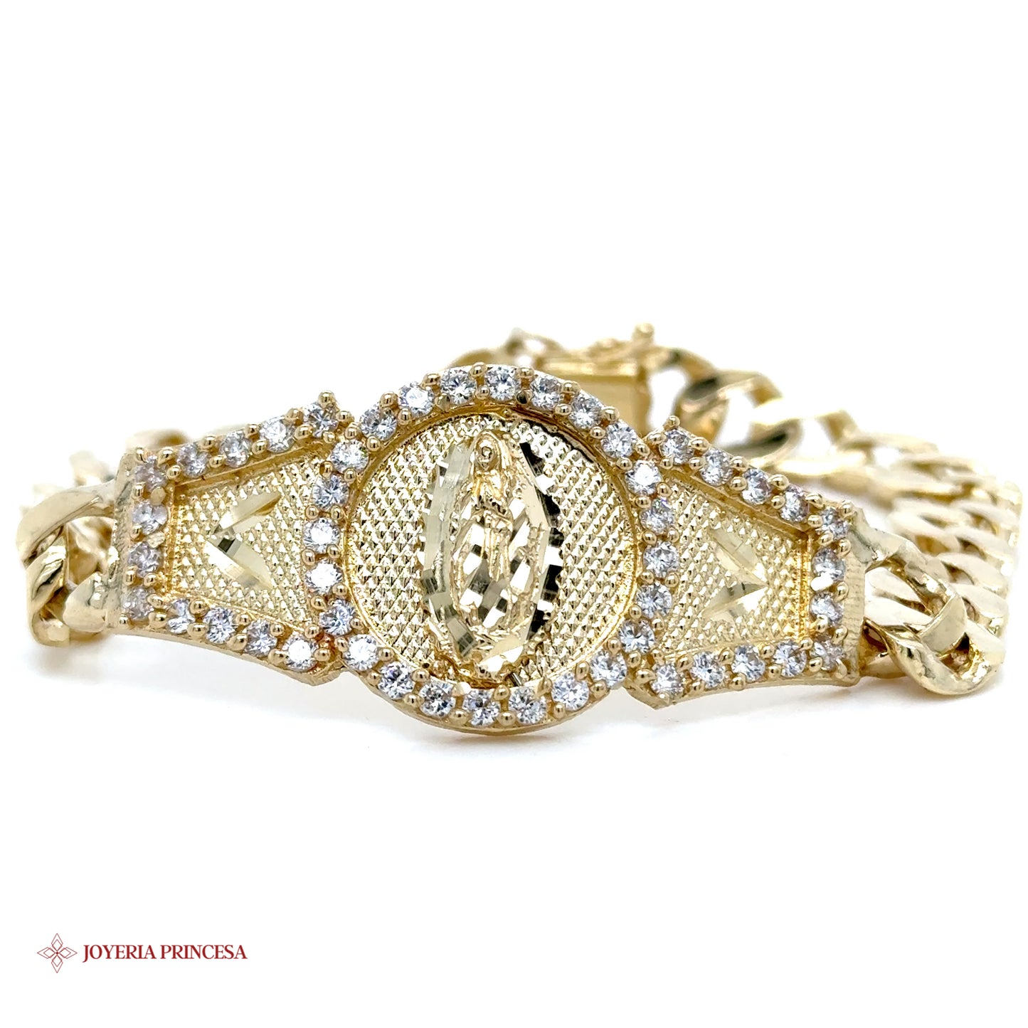 Pulsera María Virgen 14K