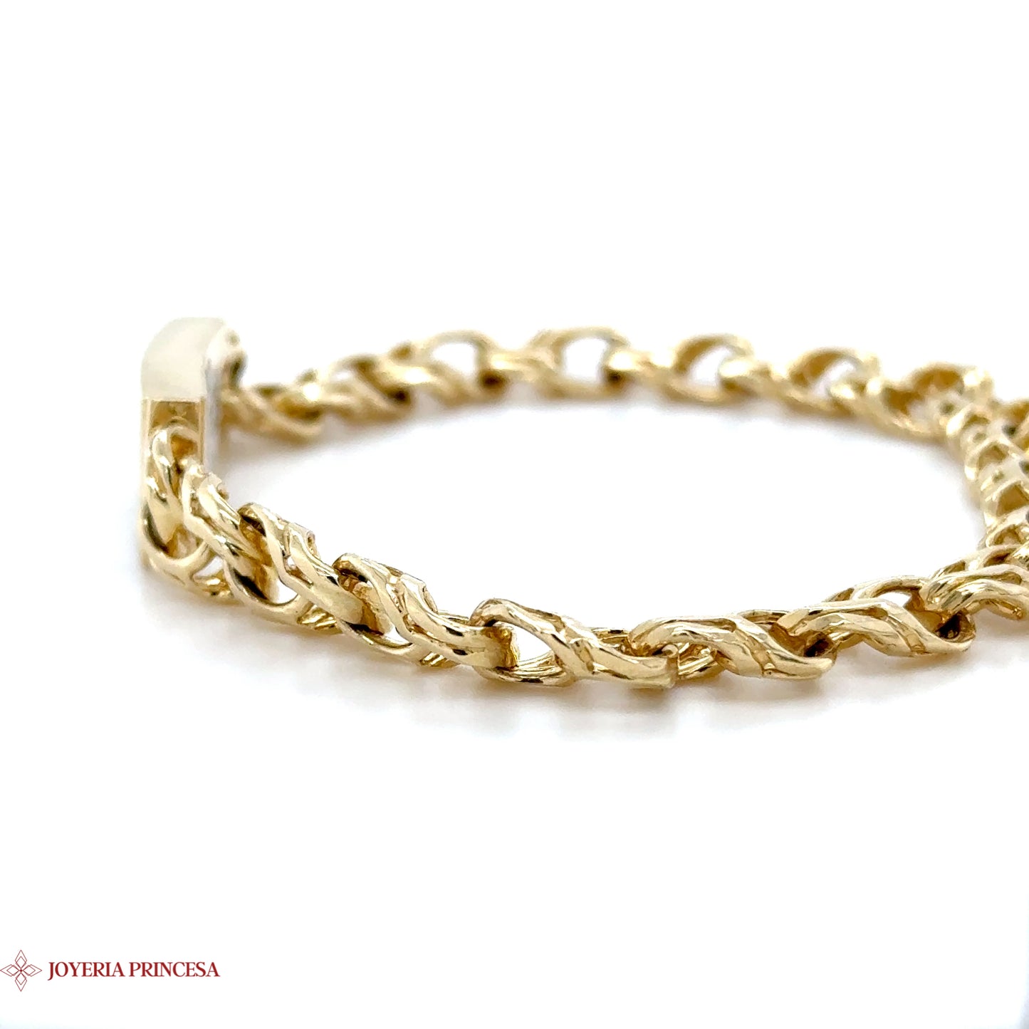 14K Gold Chino Link Bracelet