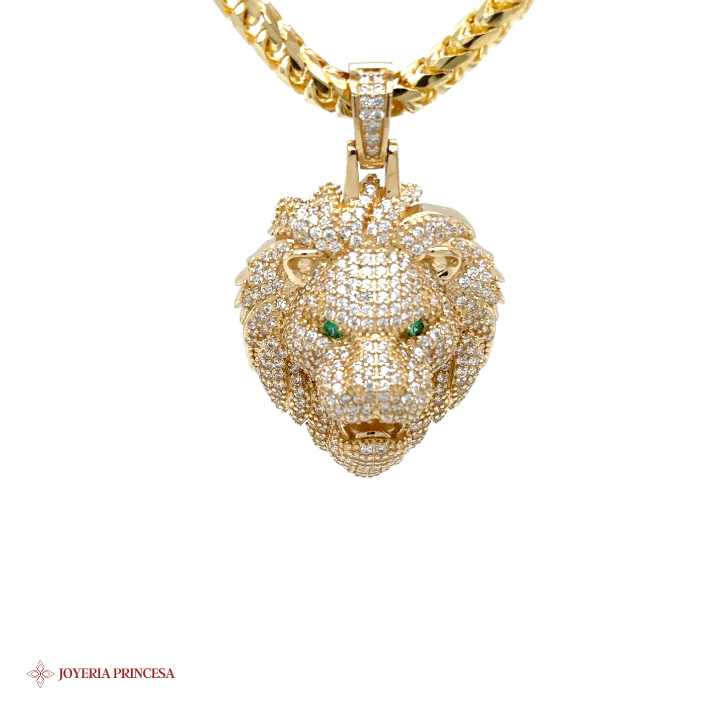 Colgante León Vicioso 14K