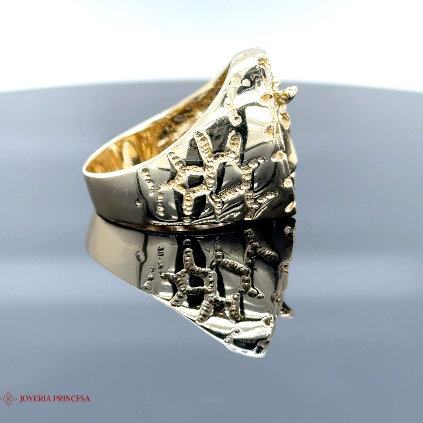 Anillo Pepita Herradura 14k