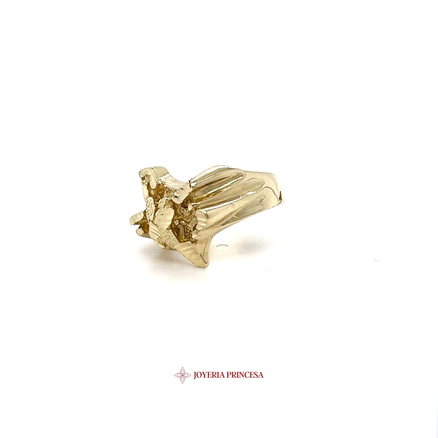Anillo Texas Nugget 10K