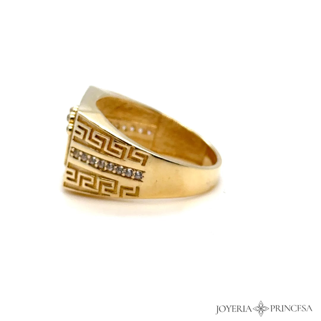 14K Crown Ring