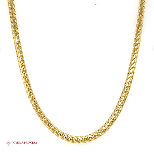 Cadena Franco Oro 14K