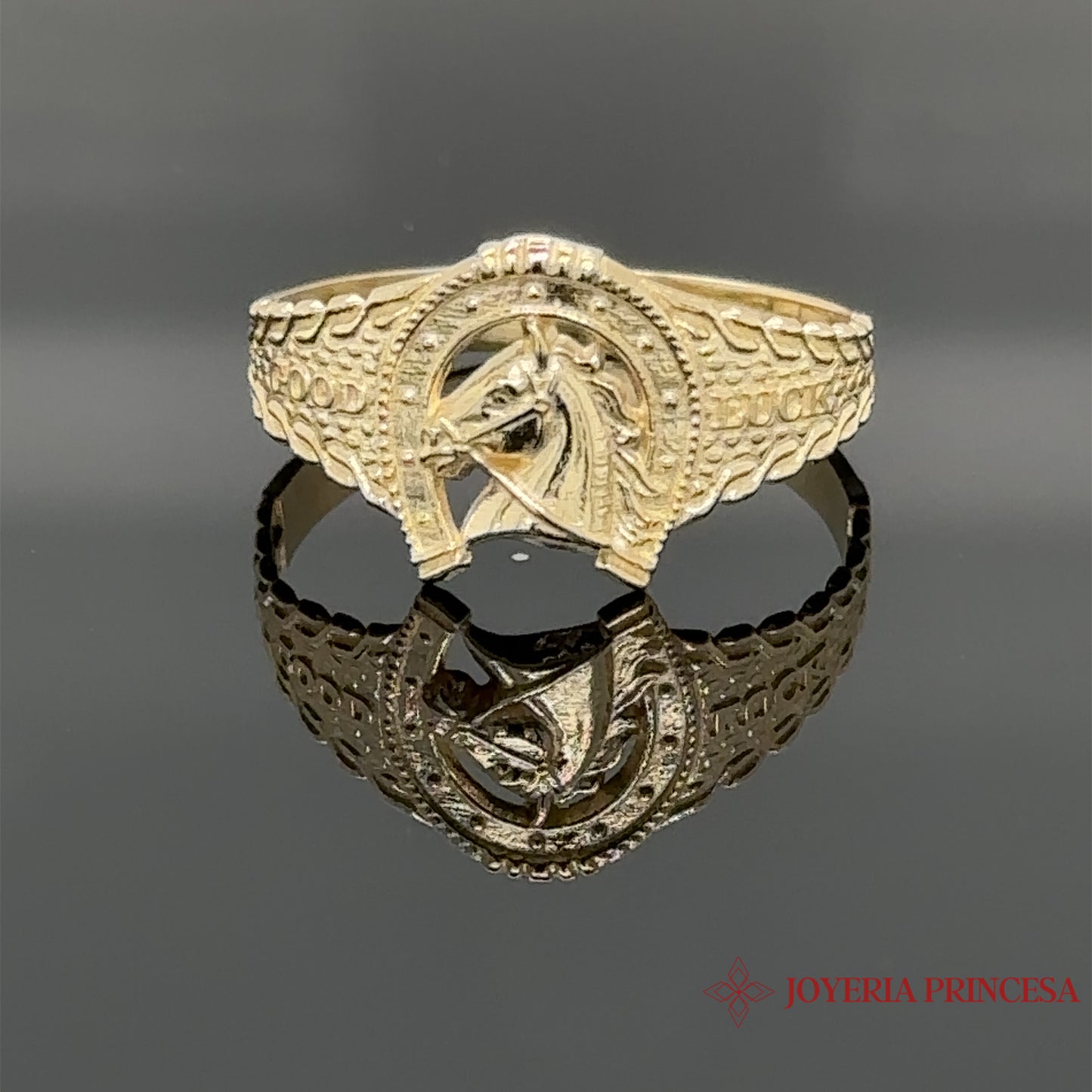 Anillo Herradura 14K