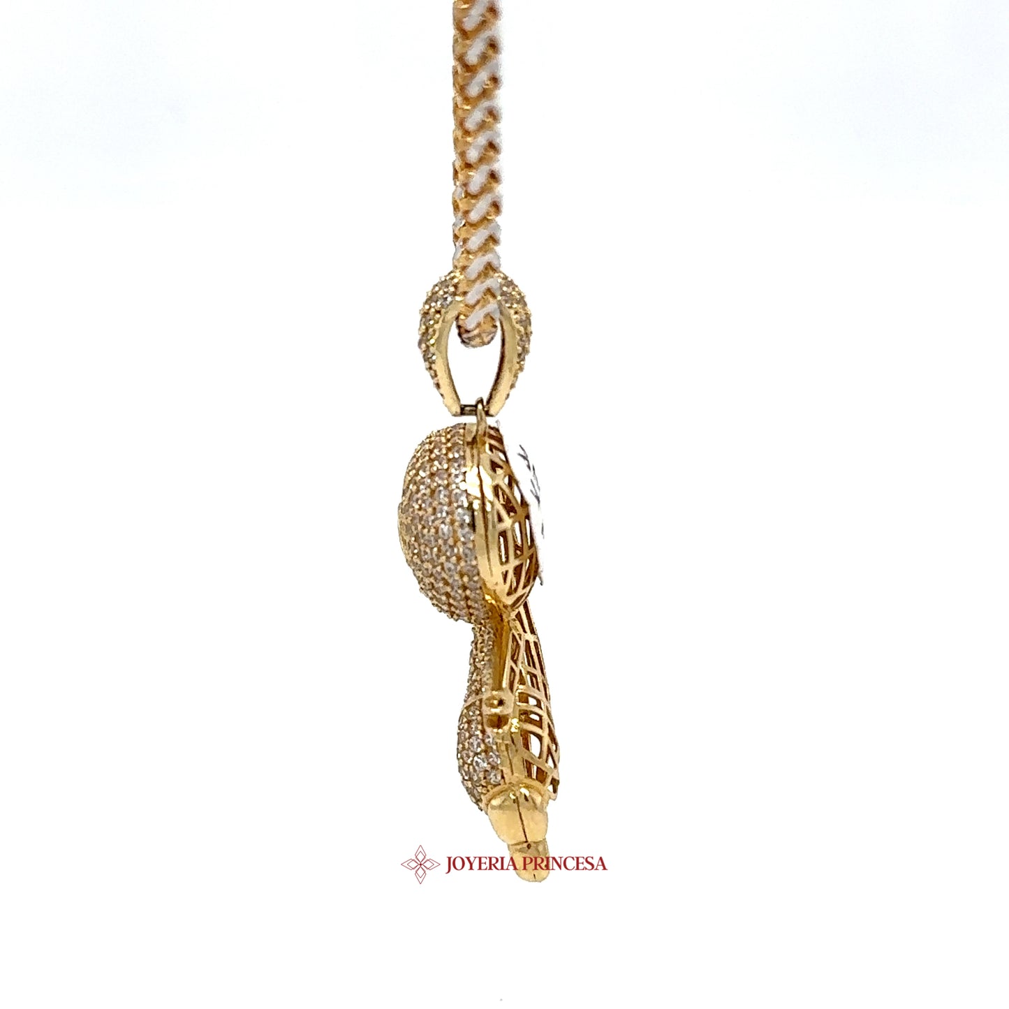 Colgante Casper de oro de 14 quilates