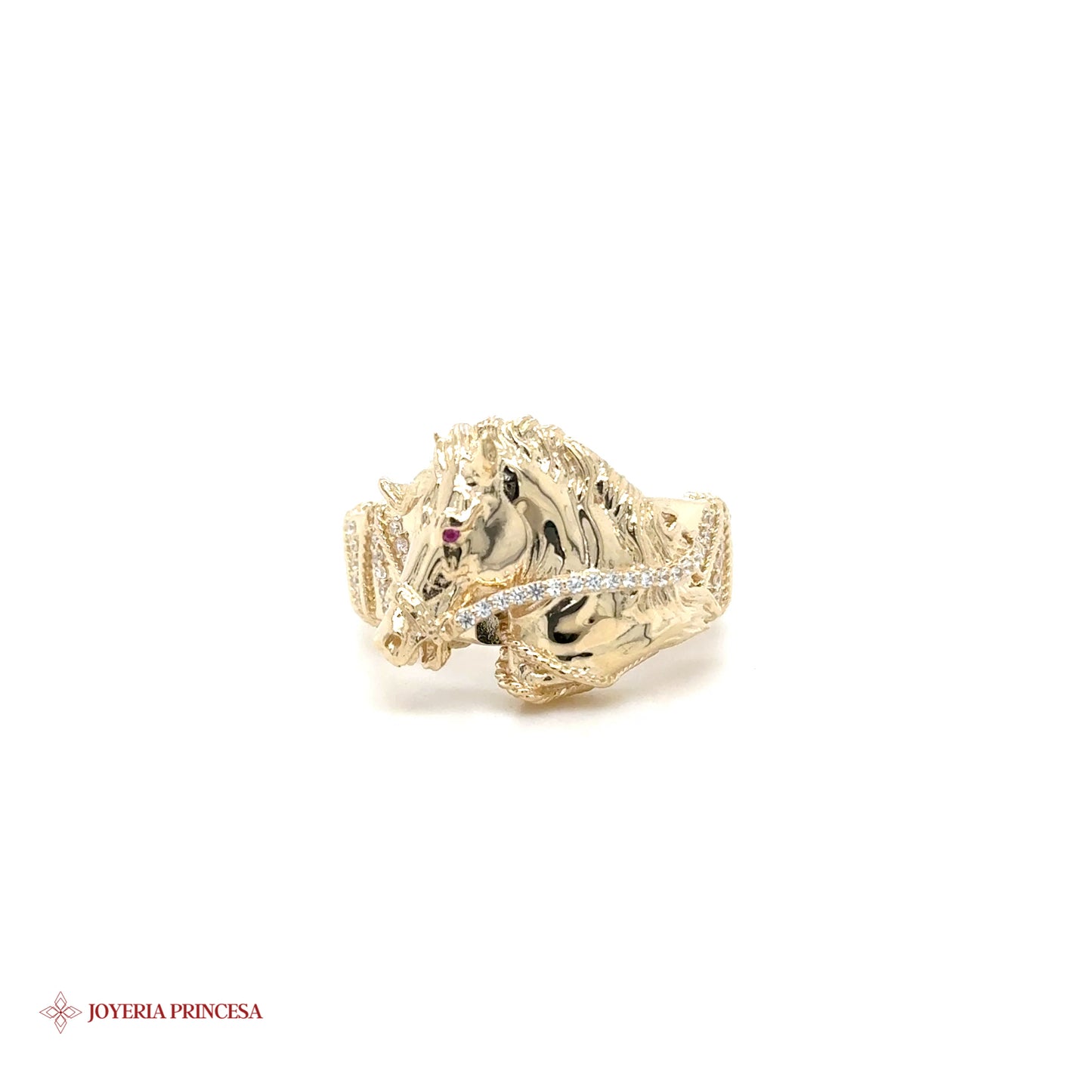 Anillo Caballo Oro 14K