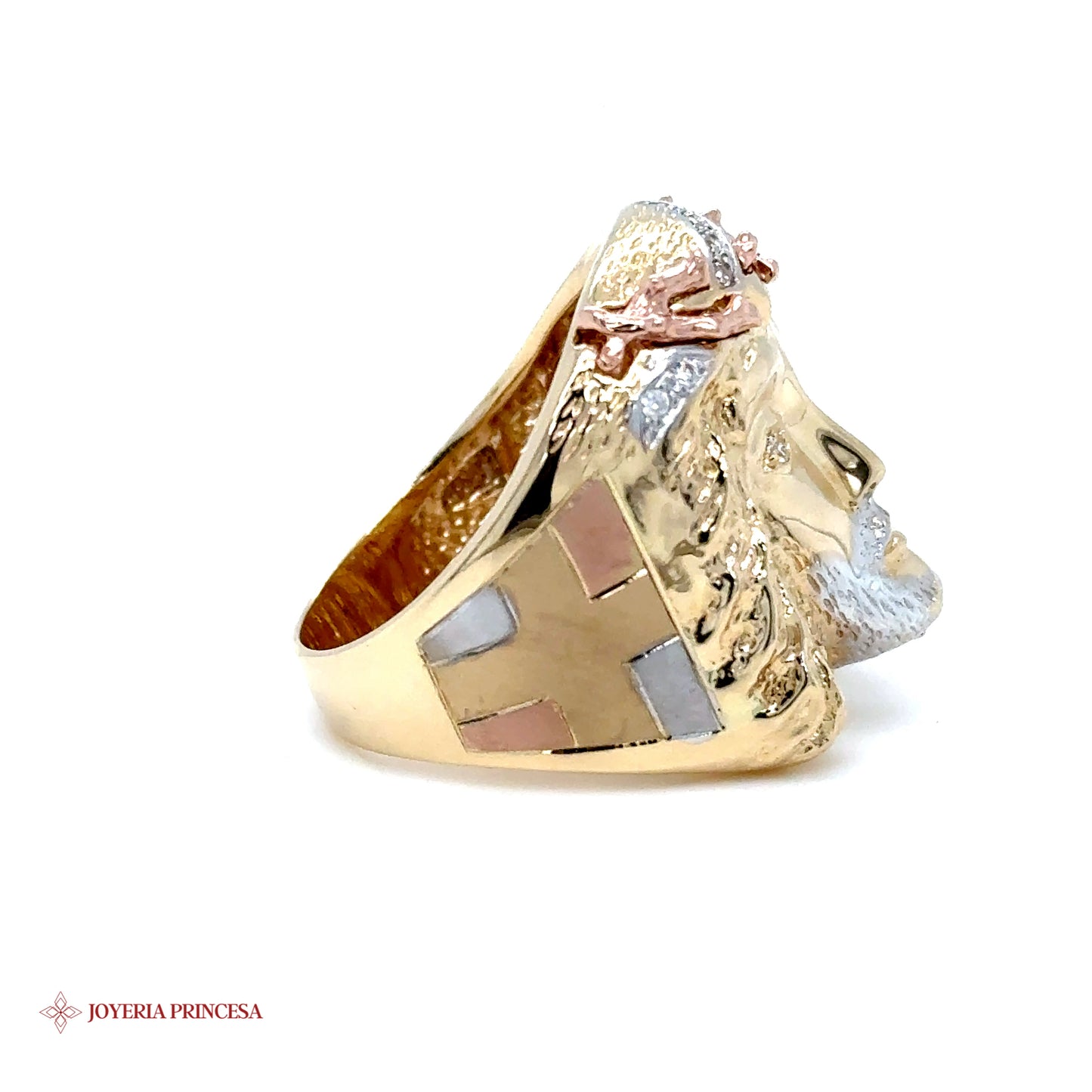 Anillo Jesús 14K