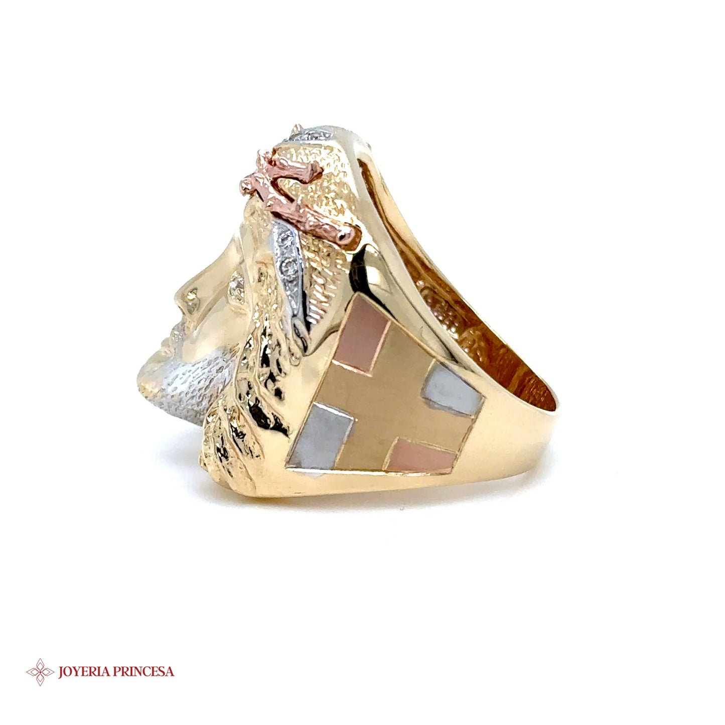 Anillo Jesús 14K