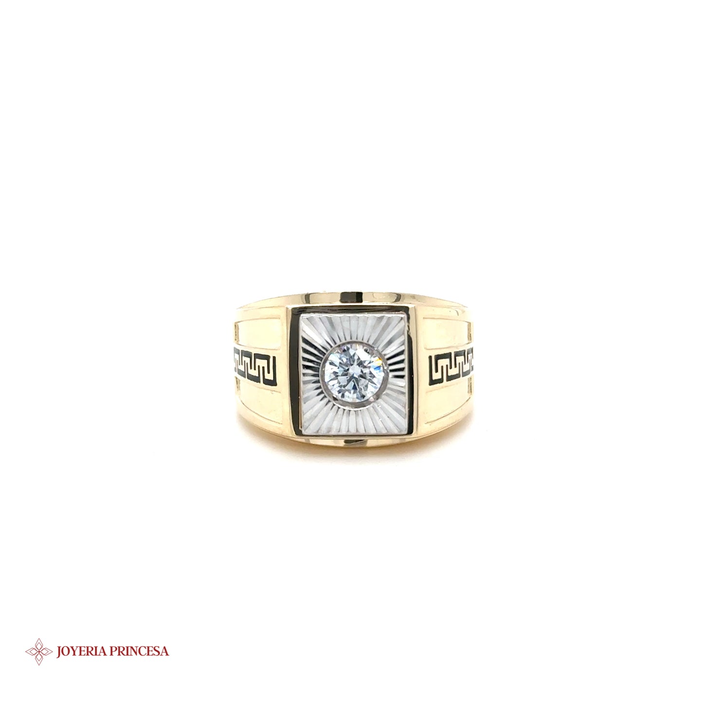 Lujoso Llavero Griego 14K