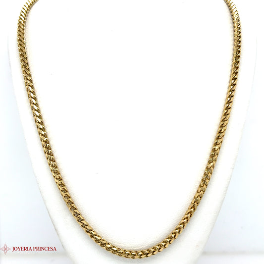 Cadena Franco Macizo 14K