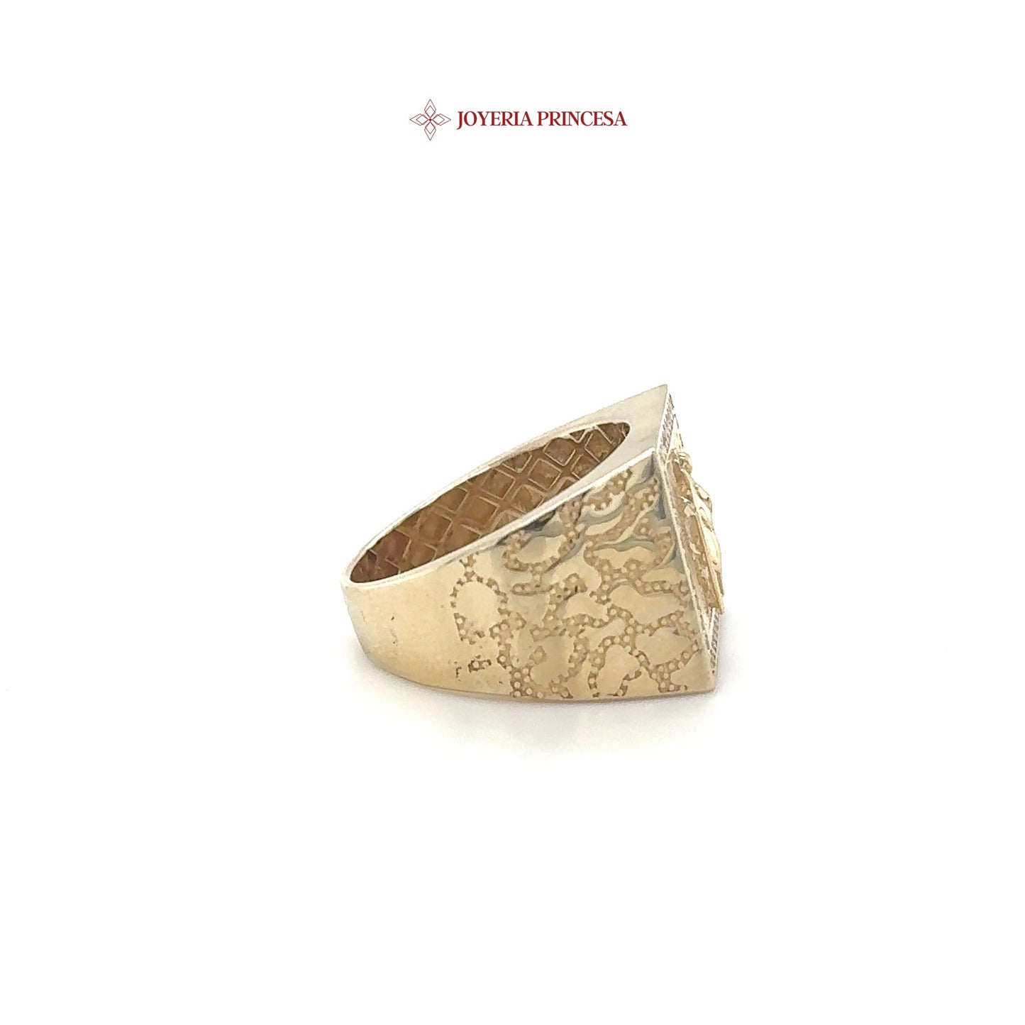 14K San Judas Nugget Ring