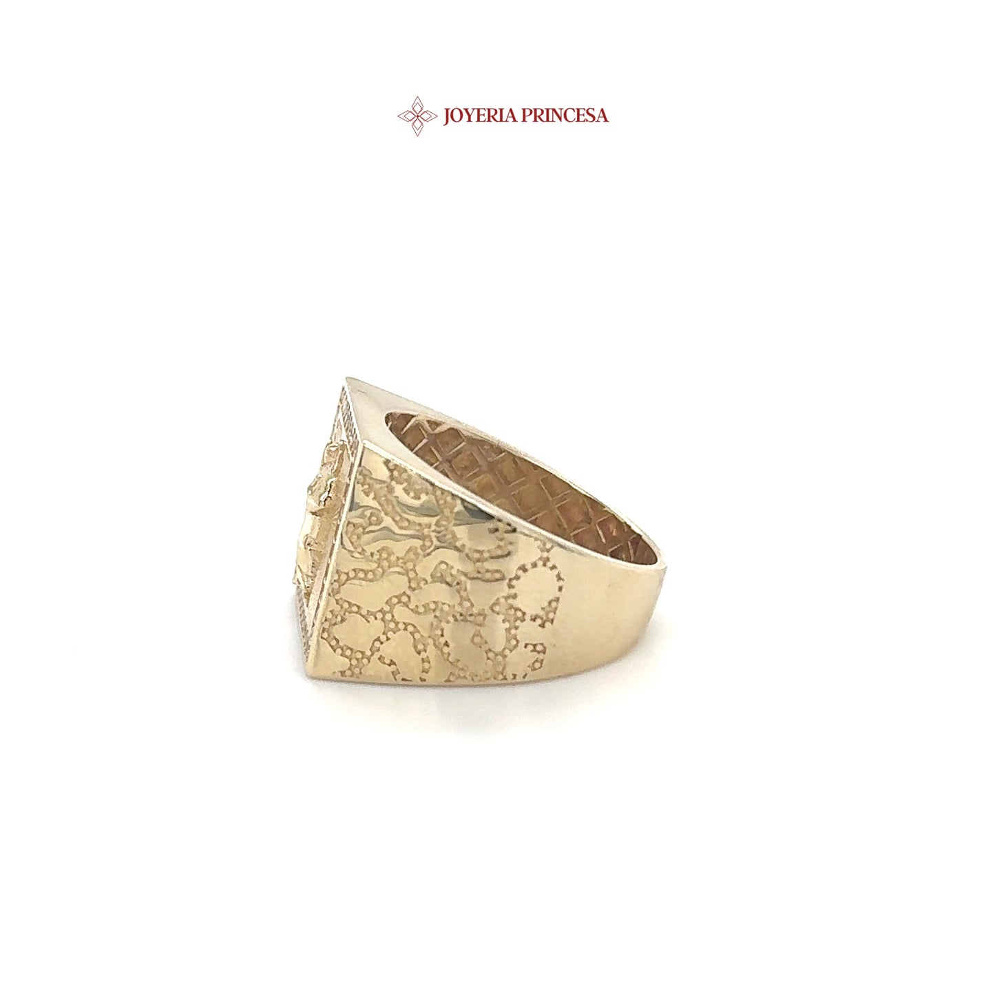 14K San Judas Nugget Ring