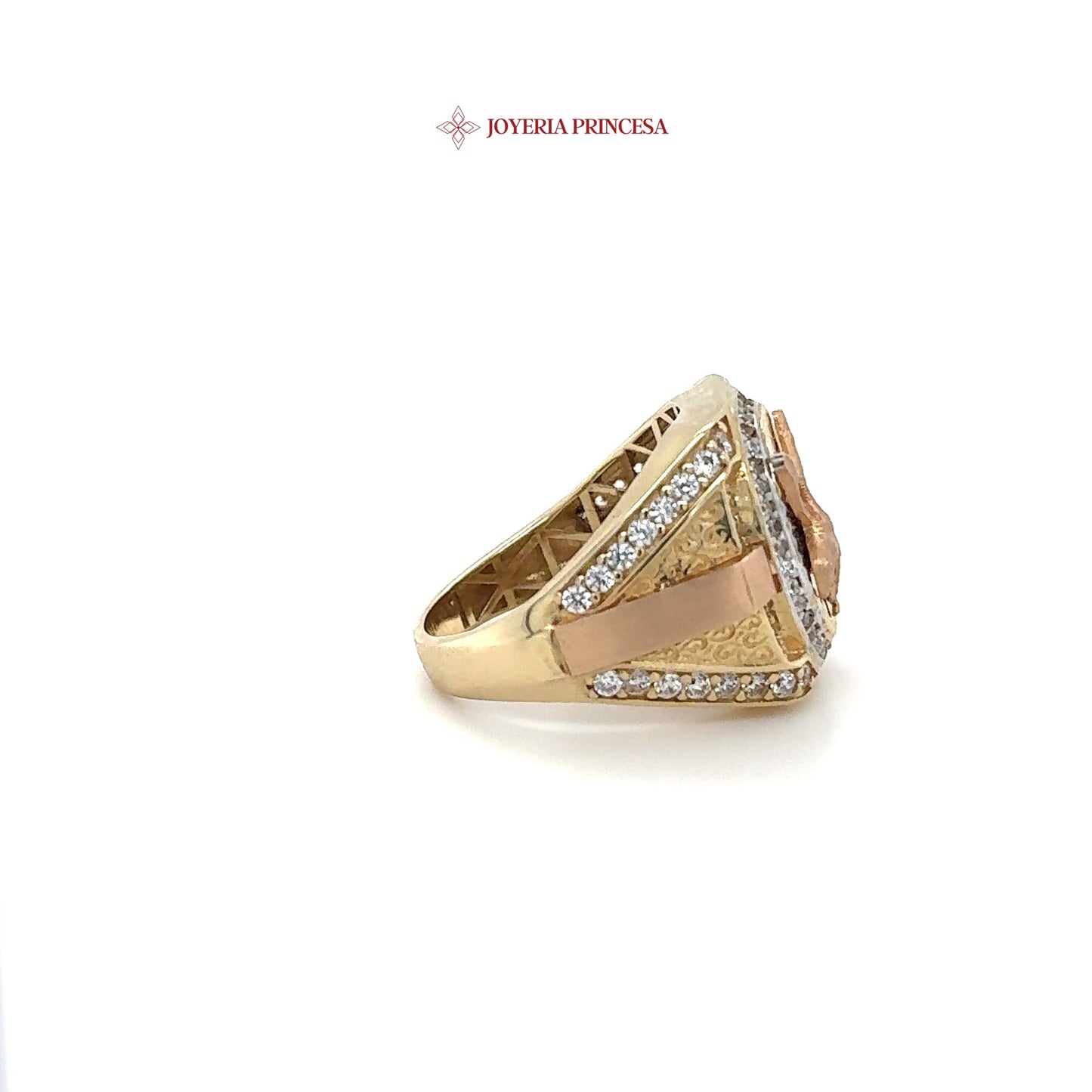14K Majestic Eagle Ring