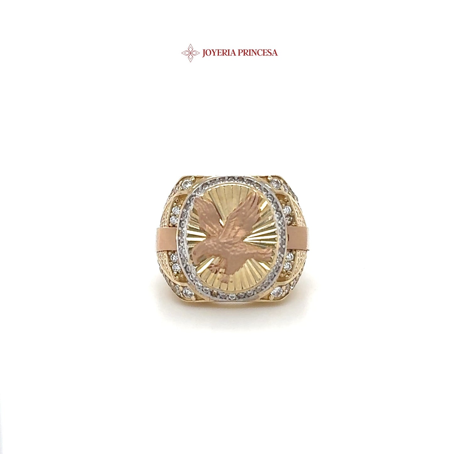 14K Majestic Eagle Ring