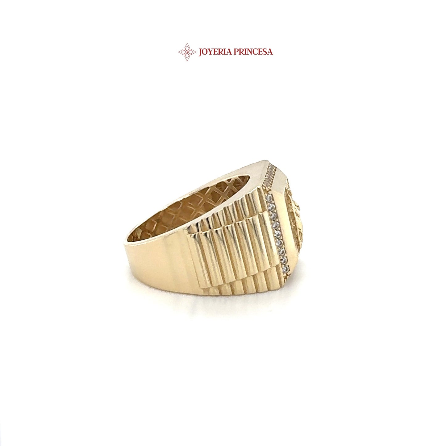 14K San Judas Emblem Ring