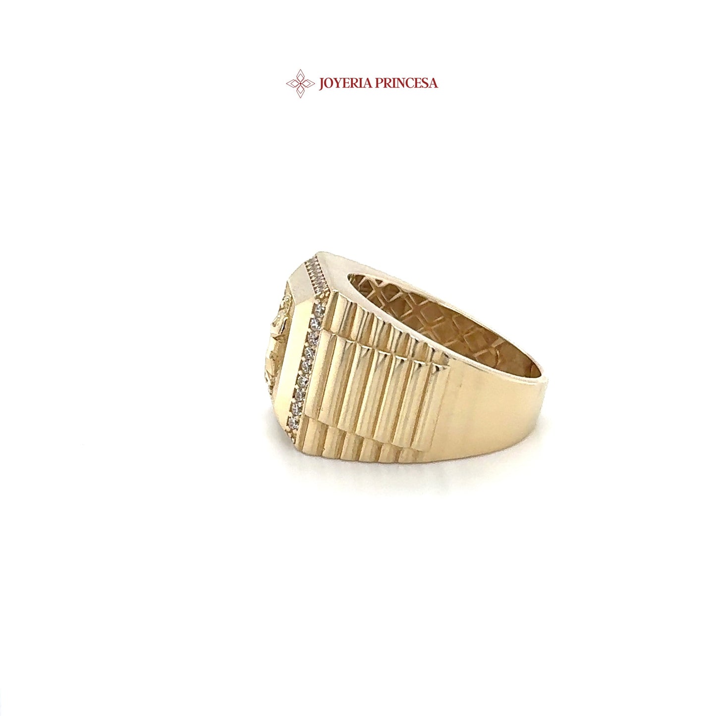 14K San Judas Emblem Ring