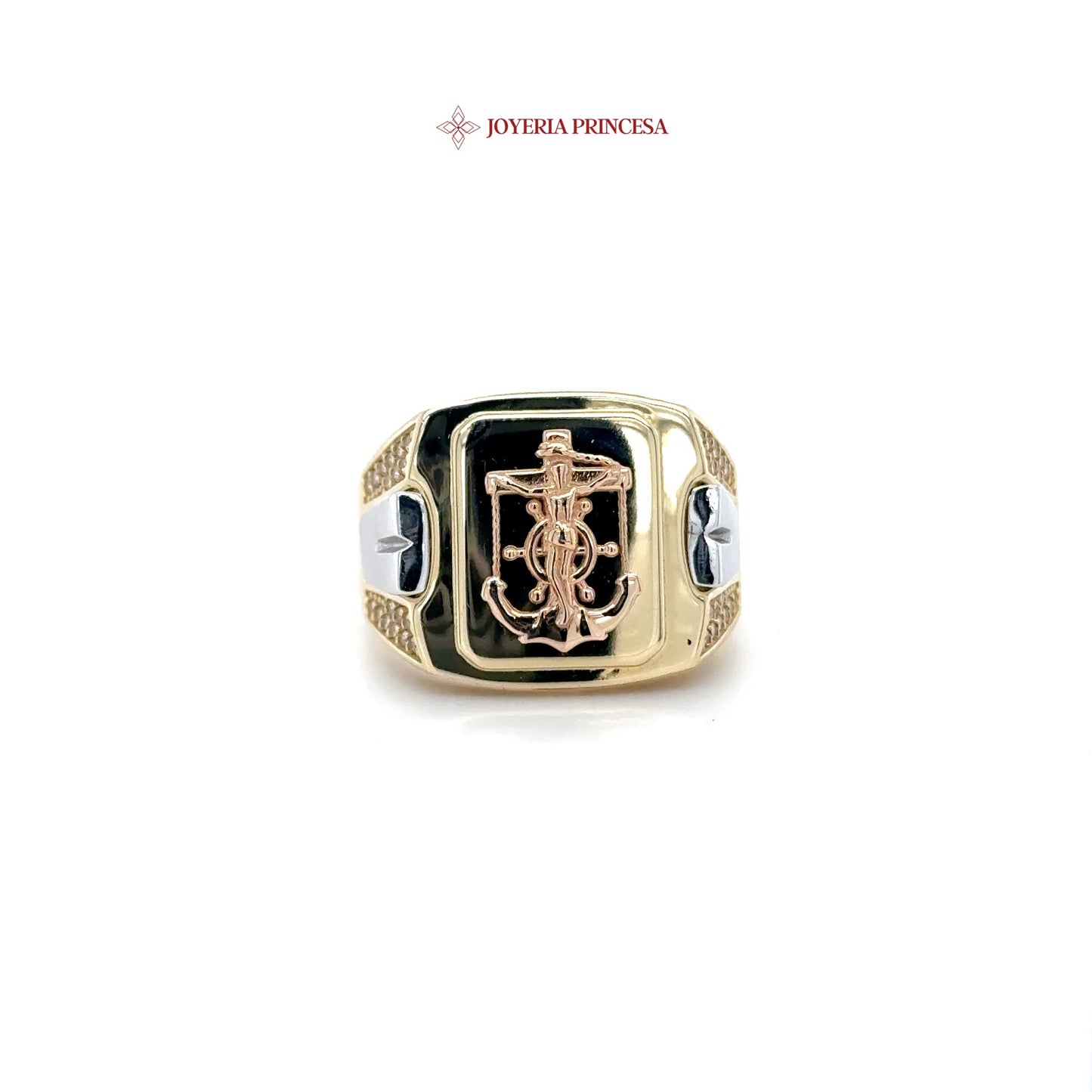 Anillo Jesús 14K