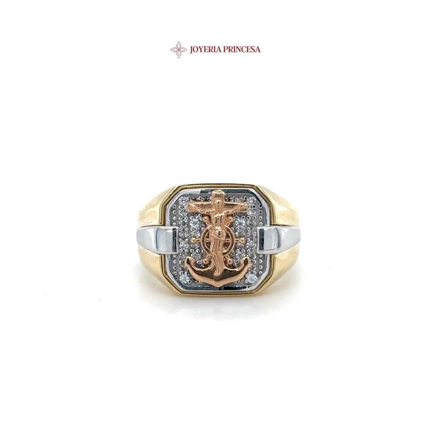 14K Anchor Ring