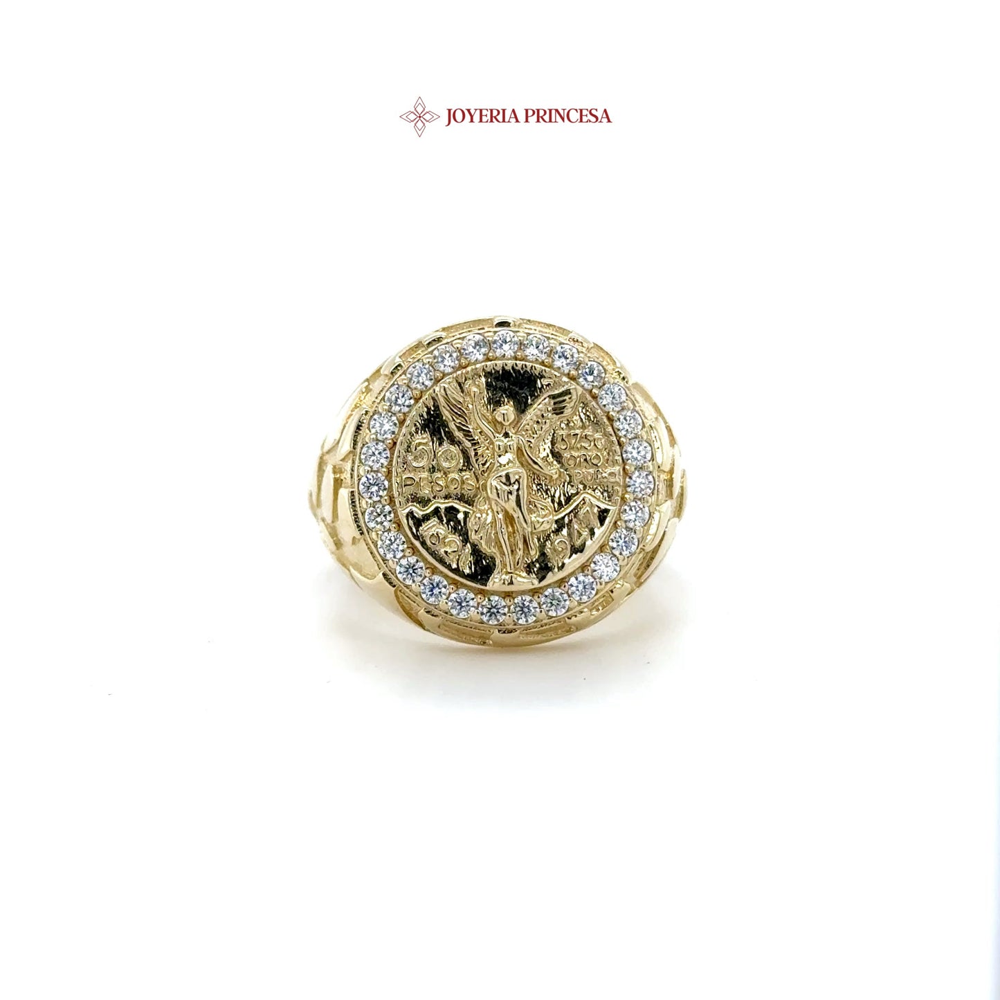 14K Centenario Ring