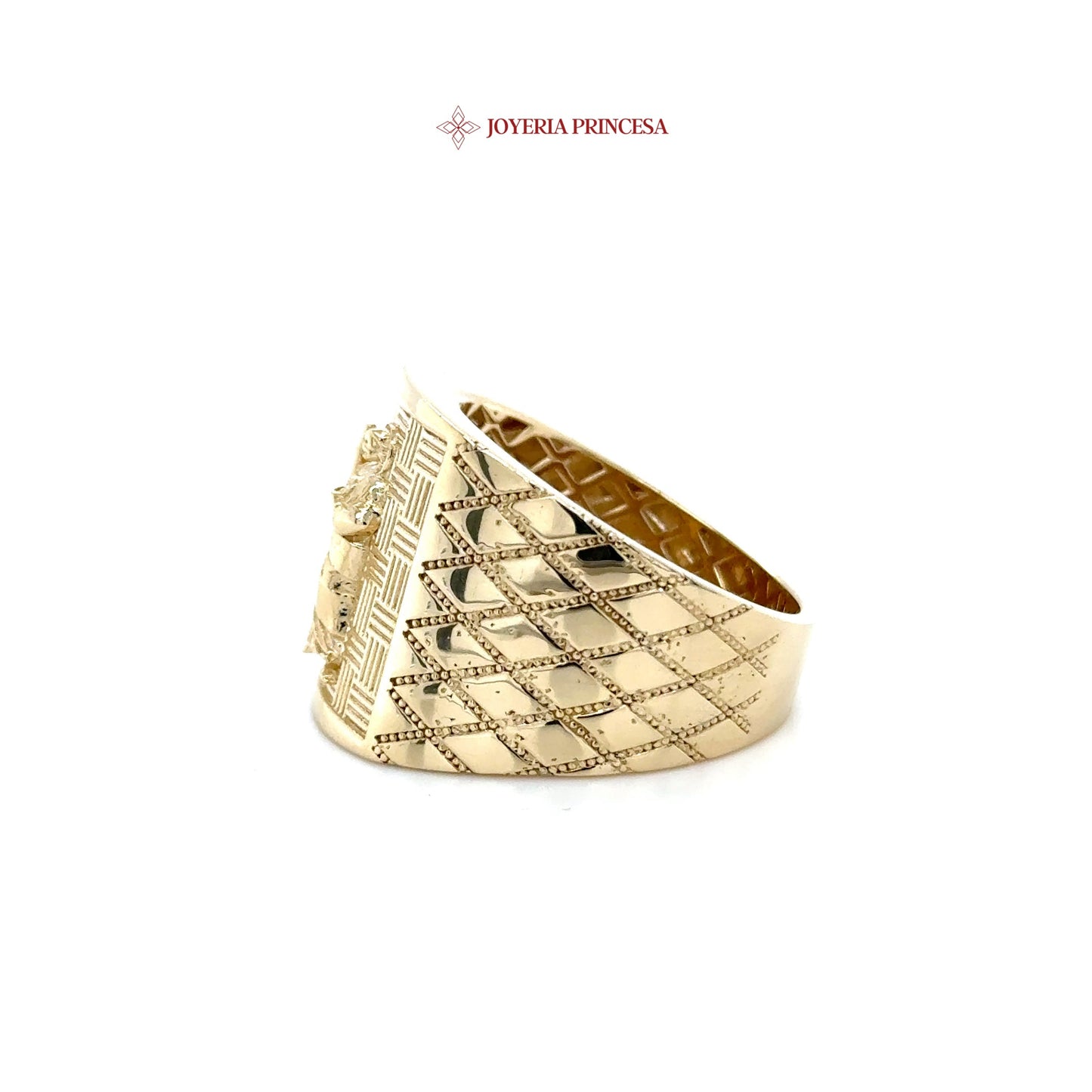 14K Sacred San Judas Ring