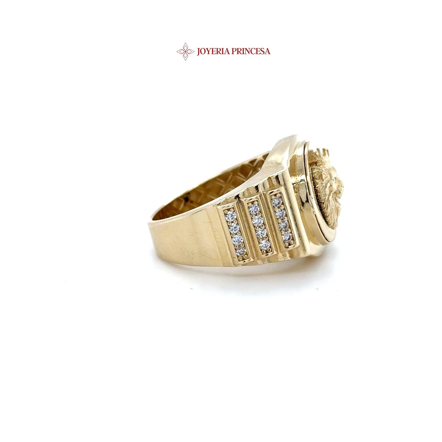 14K Majestic Lion Ring