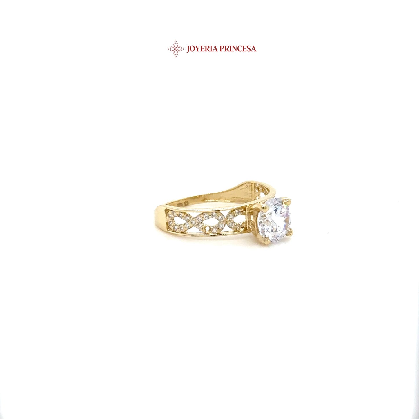14K Infinity Elegance Ring