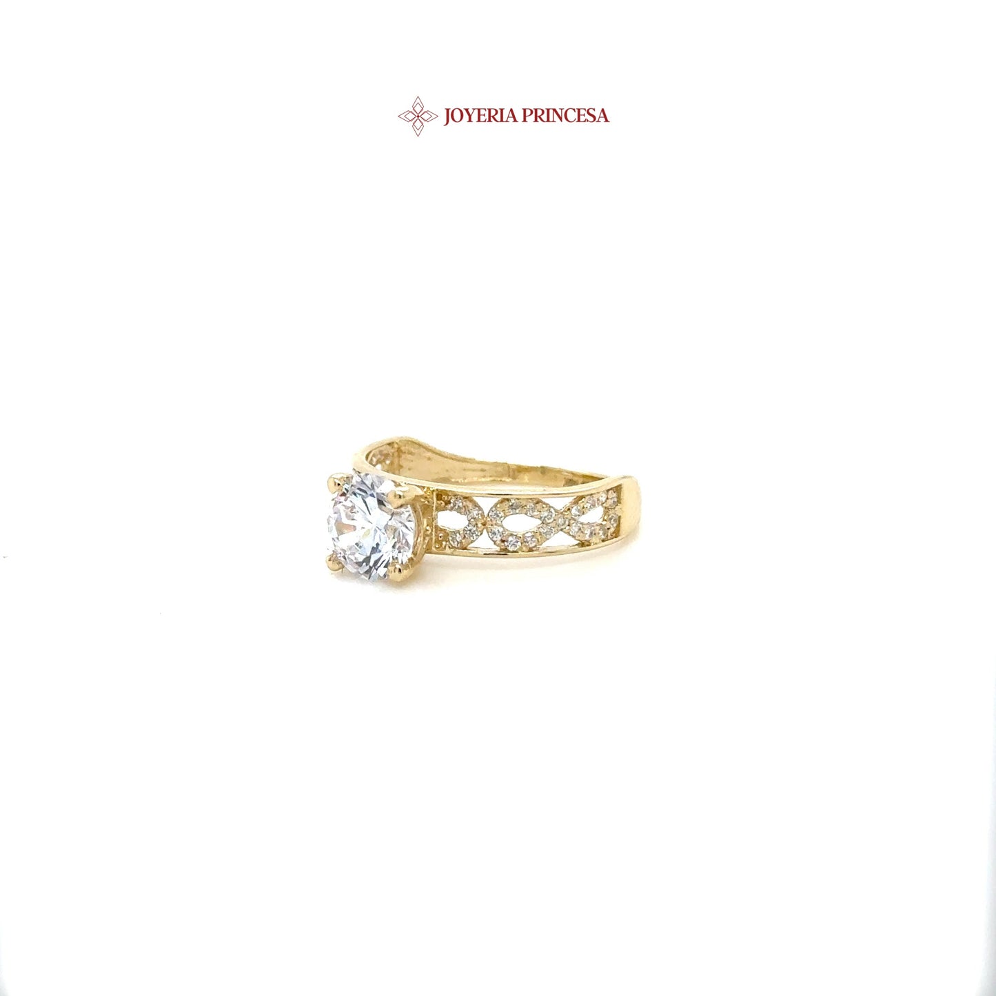 14K Infinity Elegance Ring