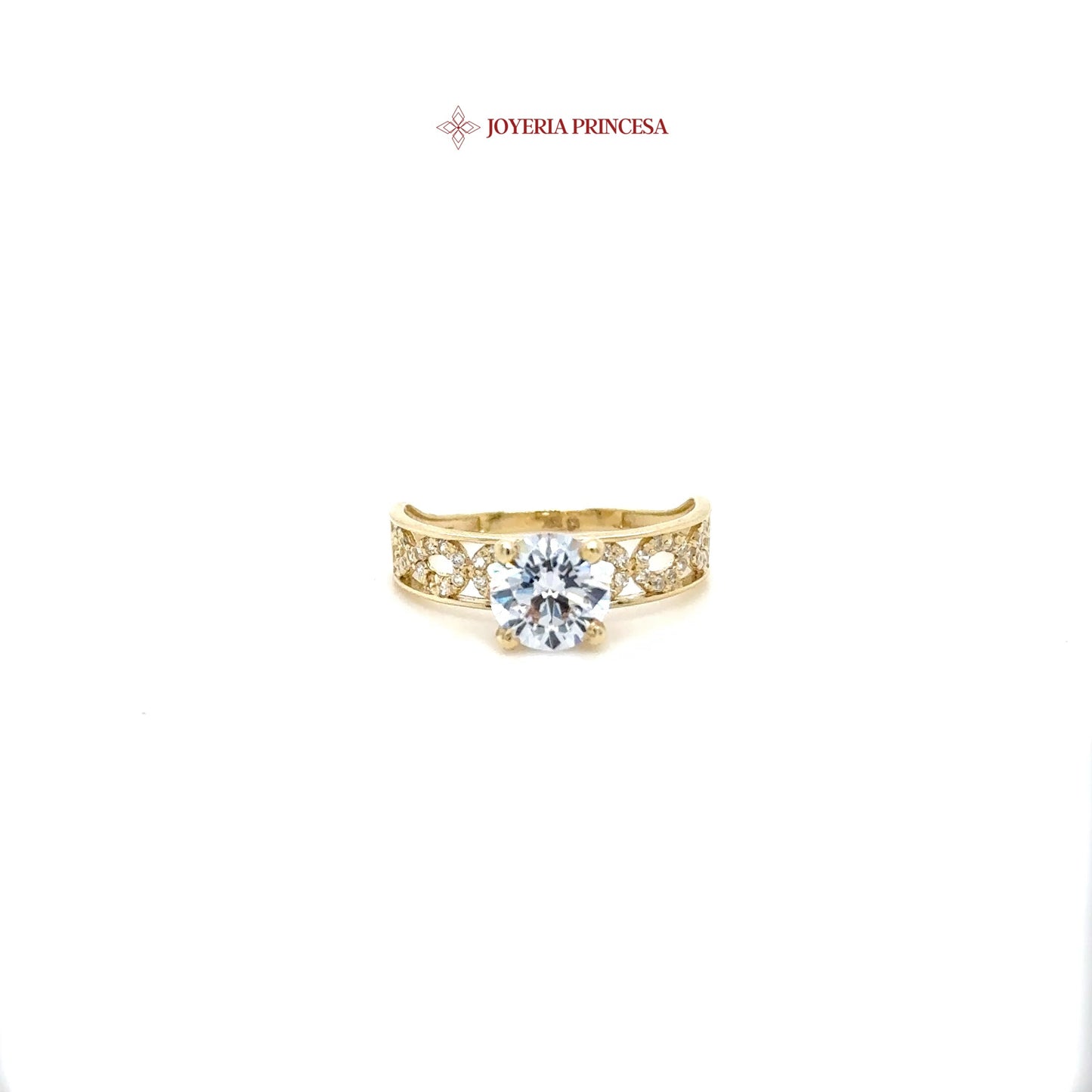 14K Infinity Elegance Ring