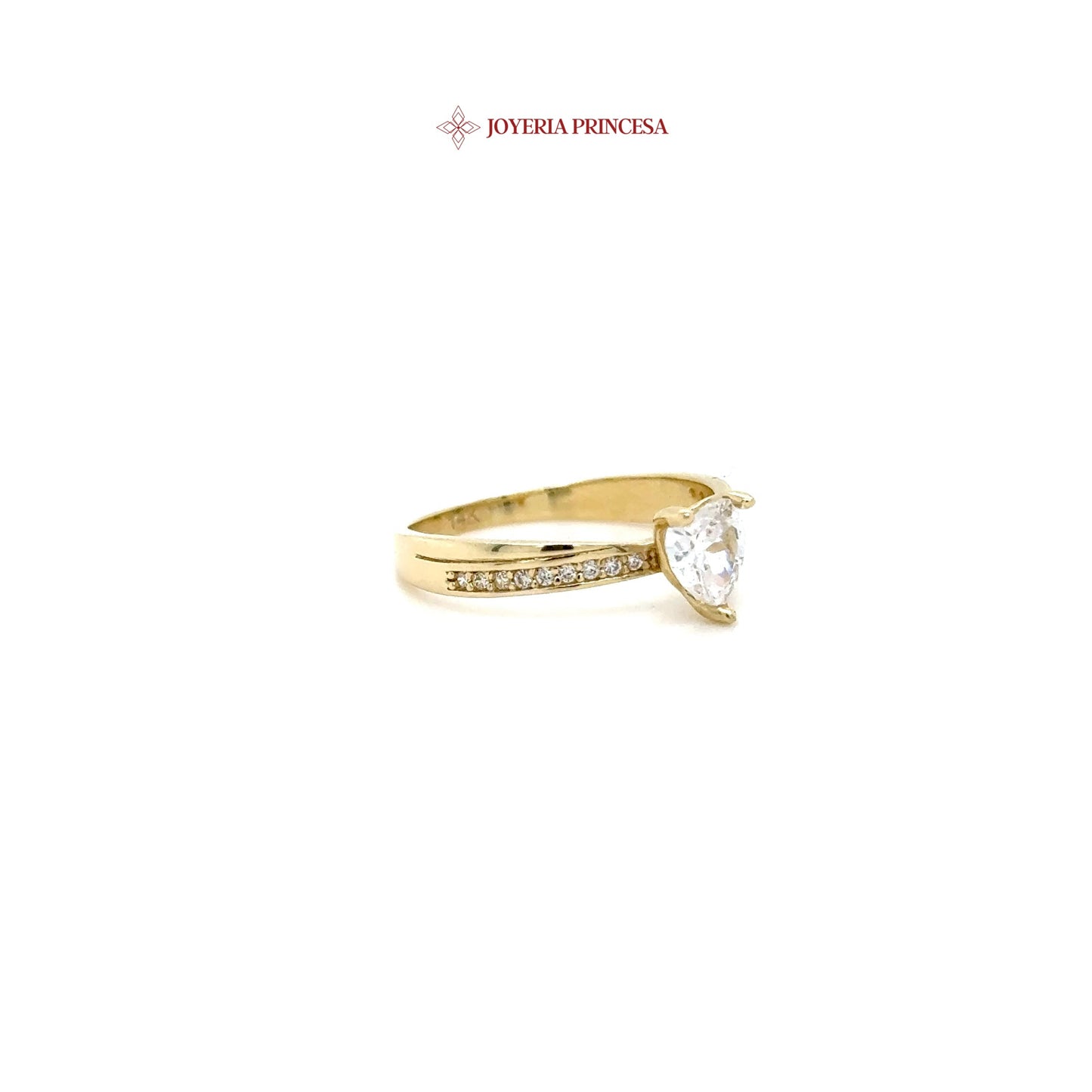 14K Heart's Embrace Ring