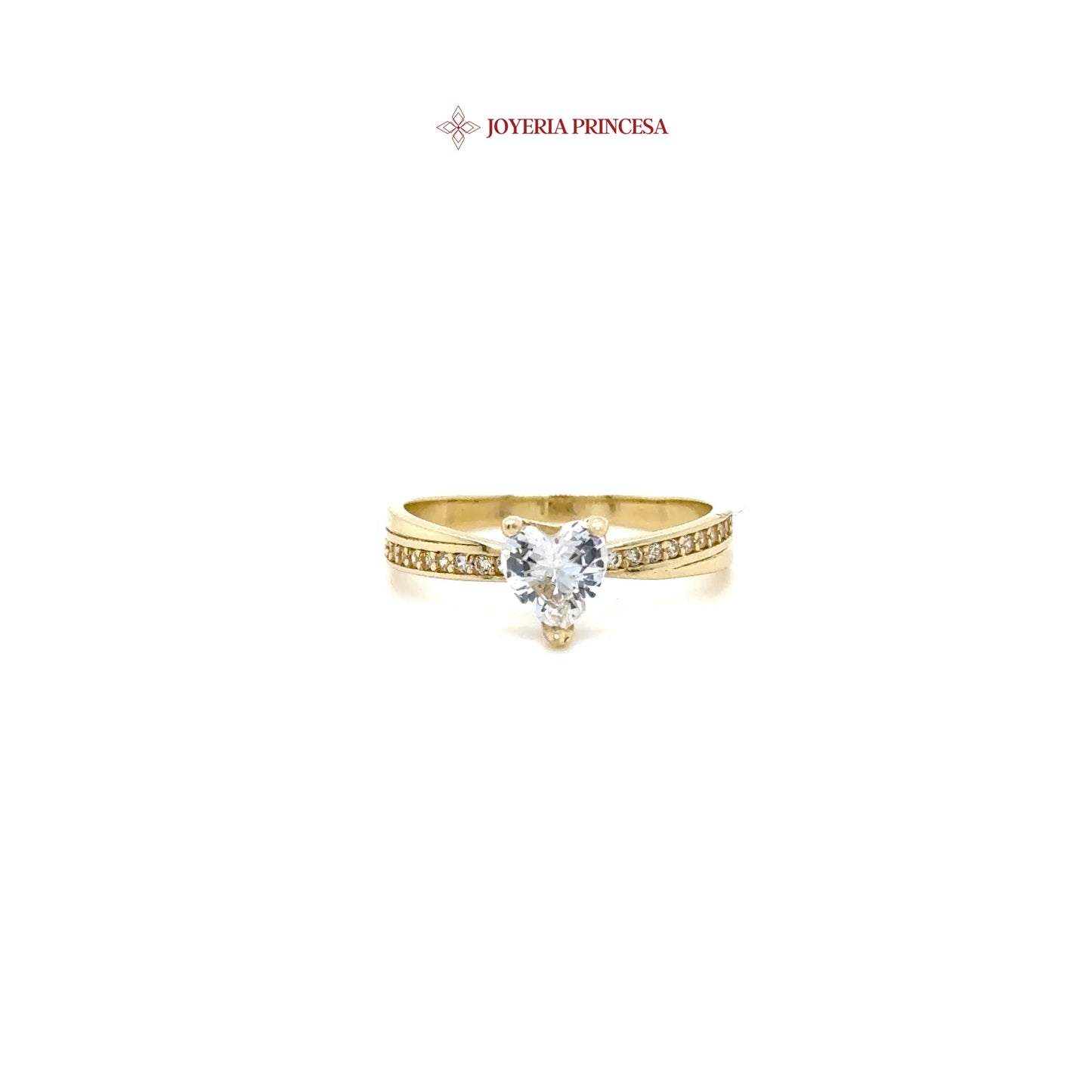 14K Heart's Embrace Ring