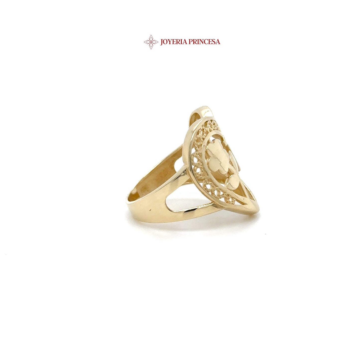 14K Quinceañera Heart Ring