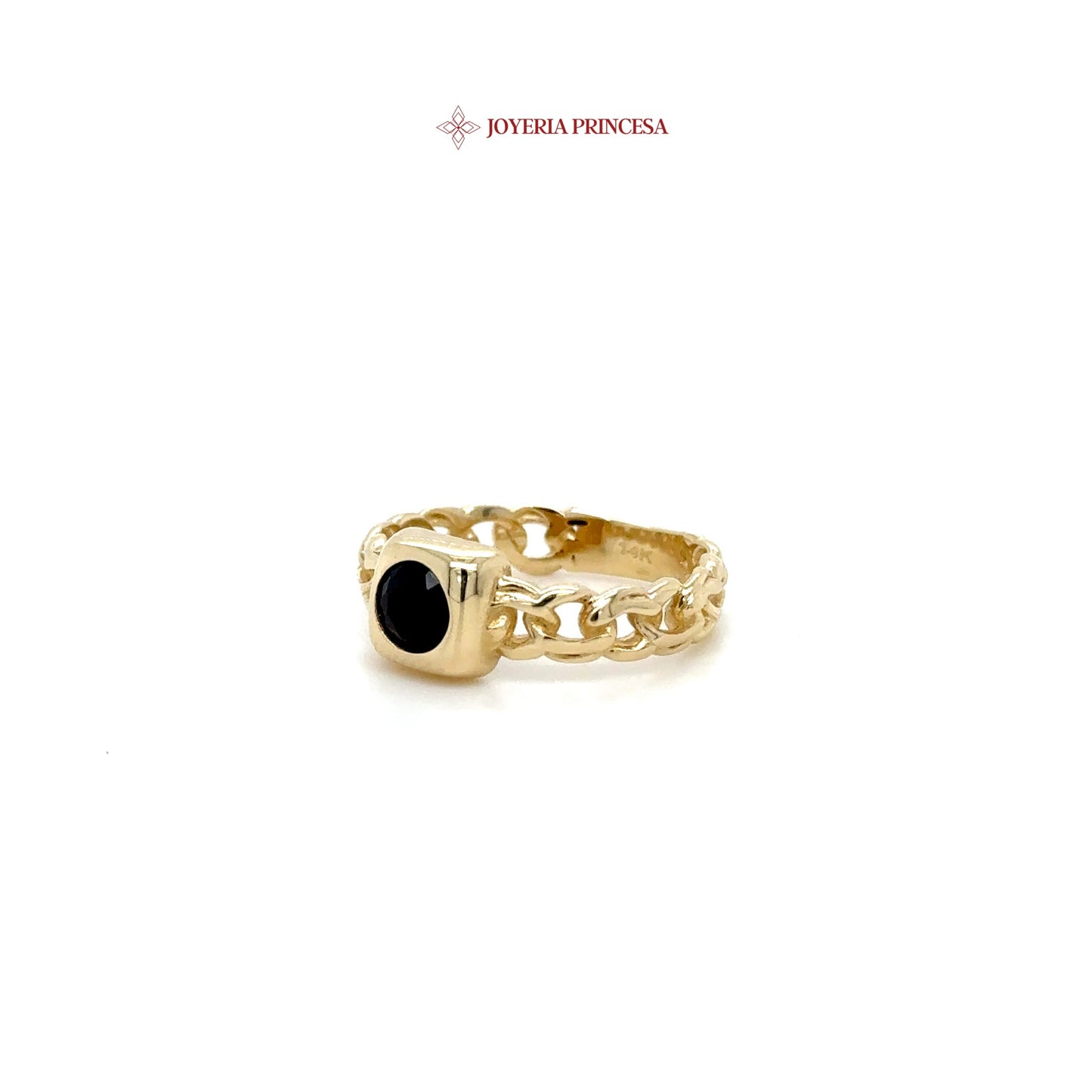 14K Midnight Elegance Ring
