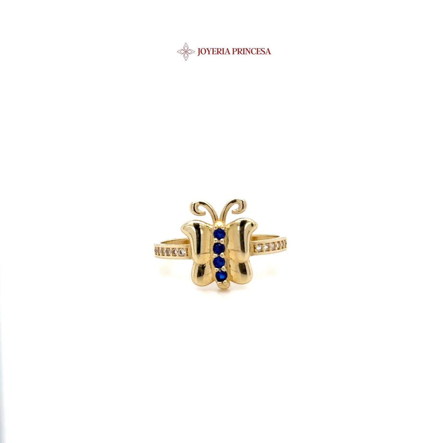 14K Enchanted Butterfly Ring