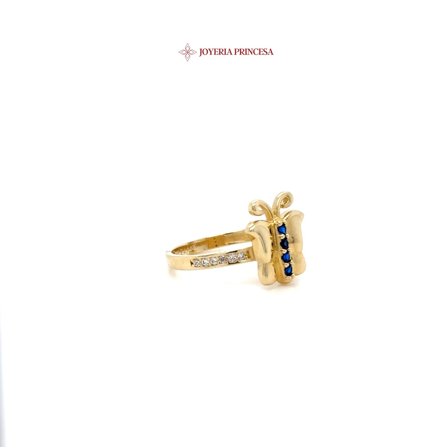 14K Enchanted Butterfly Ring