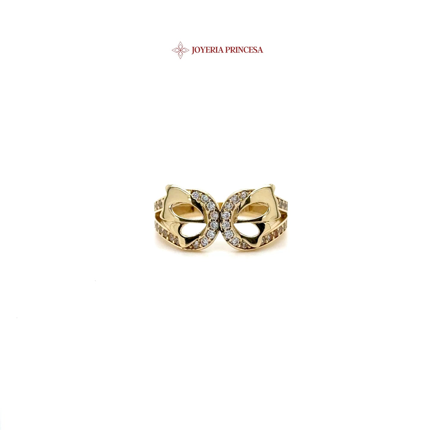 14K Butterfly Ring