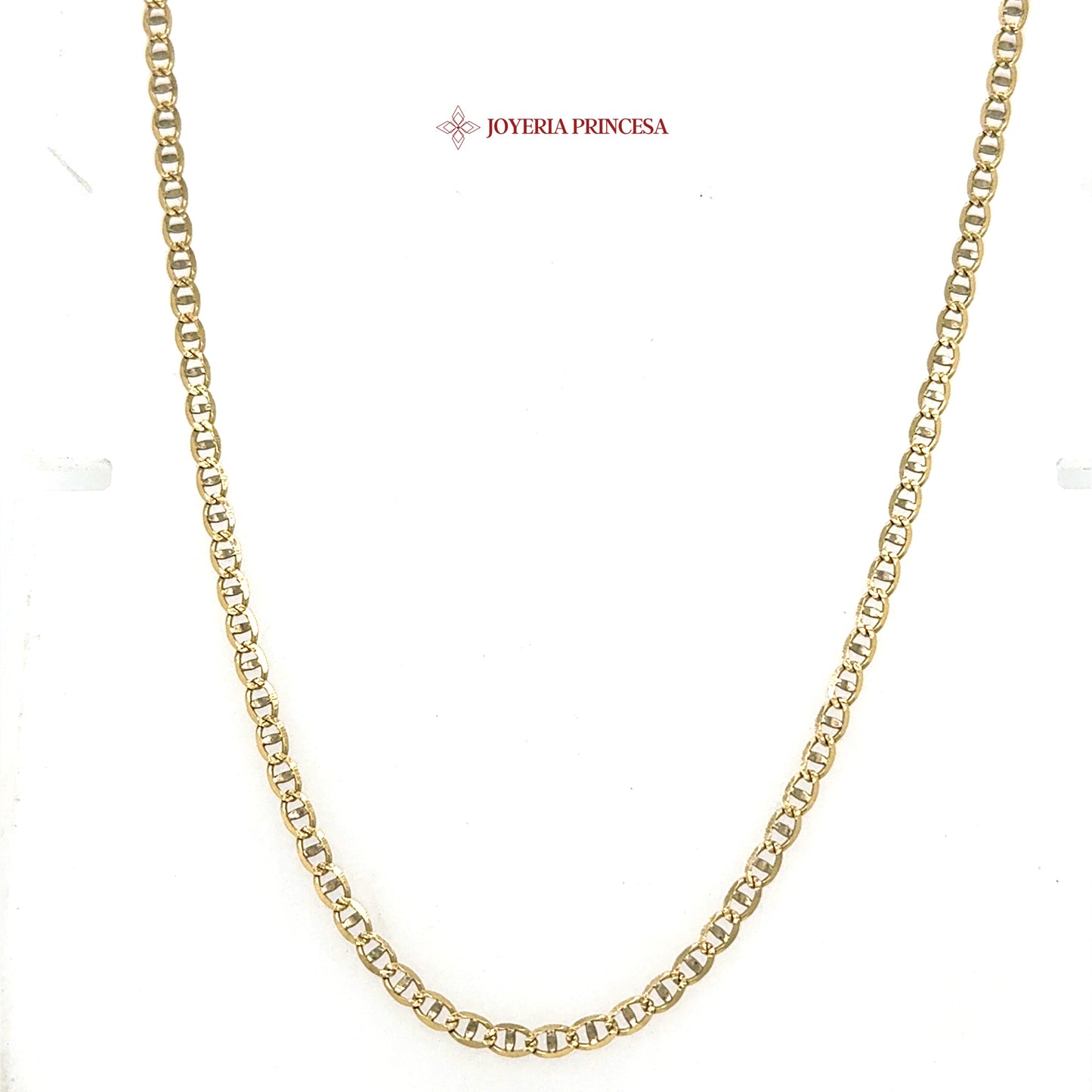 14K 20in 2.9mm Mariner Concave Light D.C.