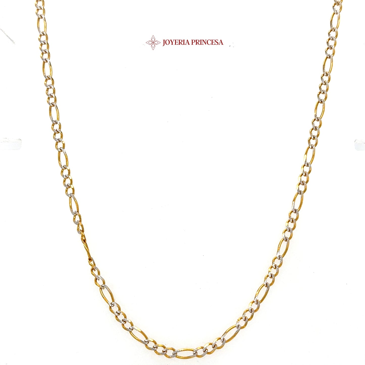 14K 20in 2.7mm Figaro Chain