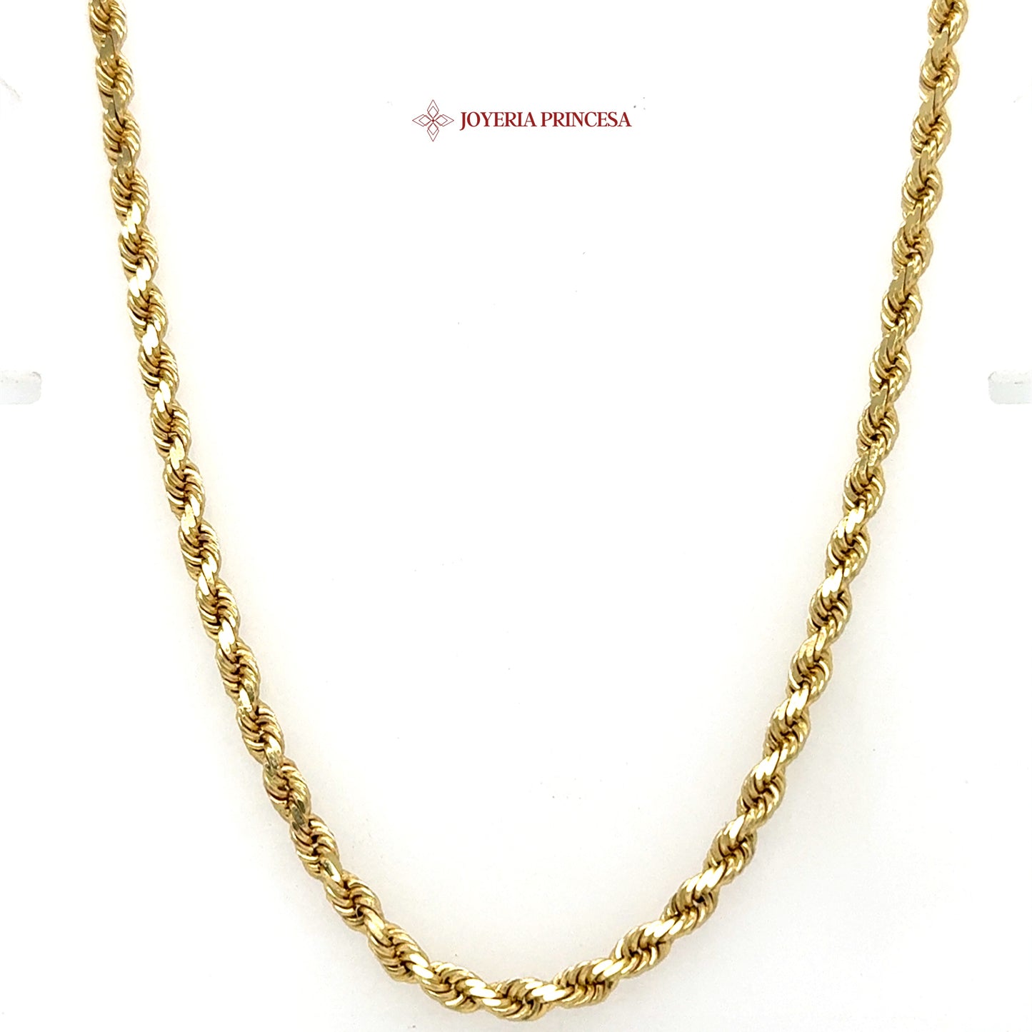 14K 22in 3.4mm Rope