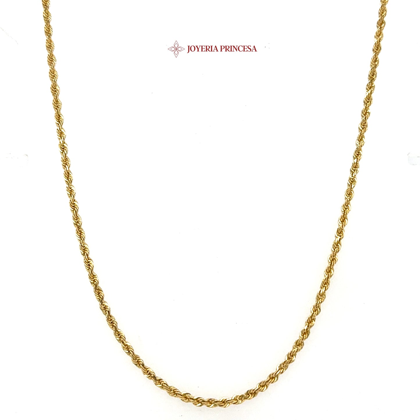 14K 18in 2mm Rope