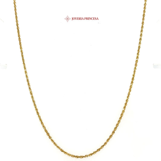 14K 20in 1.5mm Rope
